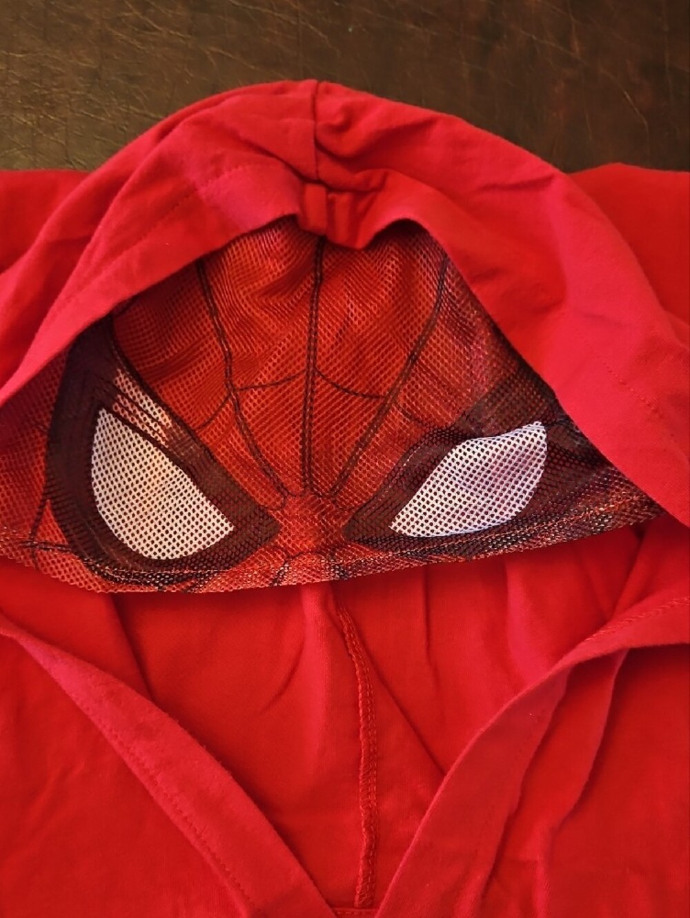 Marvel Spider-Man Homecoming Graphic Tee With Hoodie Eye Netting - Picture 3 of 4